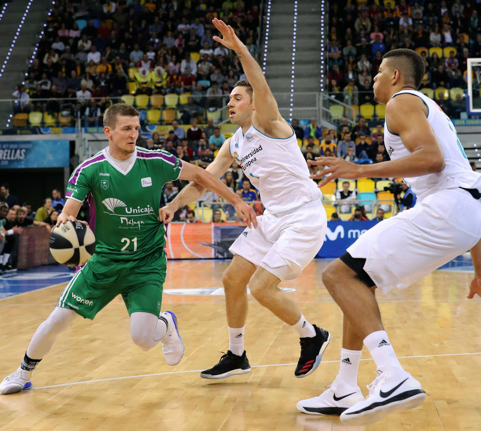 Los cinco años de Adam Waczynski en el Unicaja, en fotos