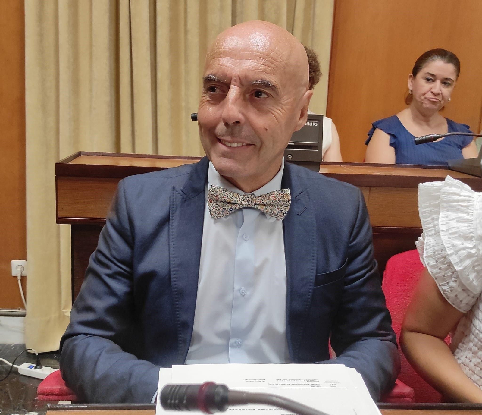 El portavoz del PSOE en Capitulares, Antonio Hurtado.