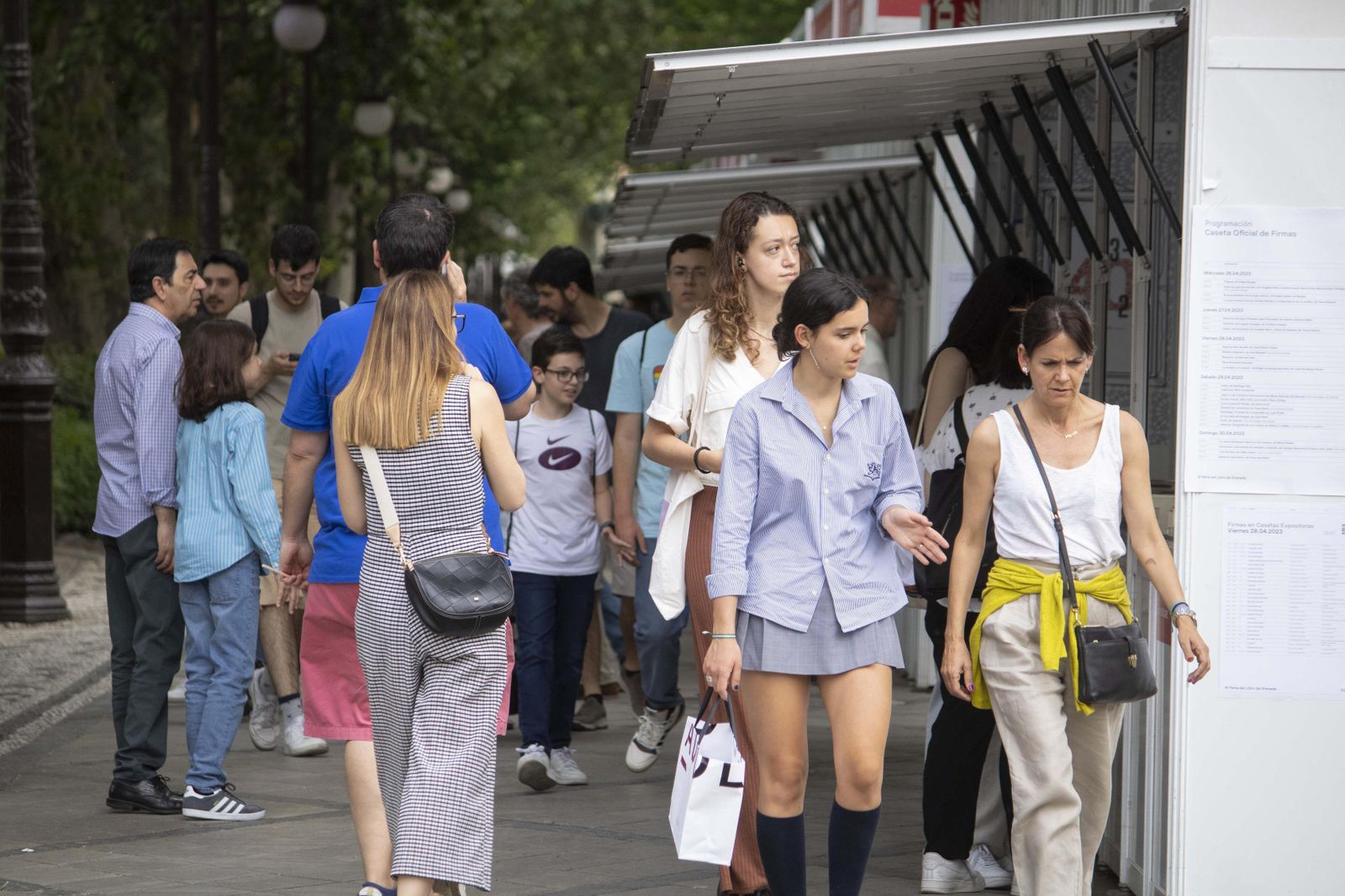 La Feria del libro de Granada escribe este fin de semana sus últimos párrafos