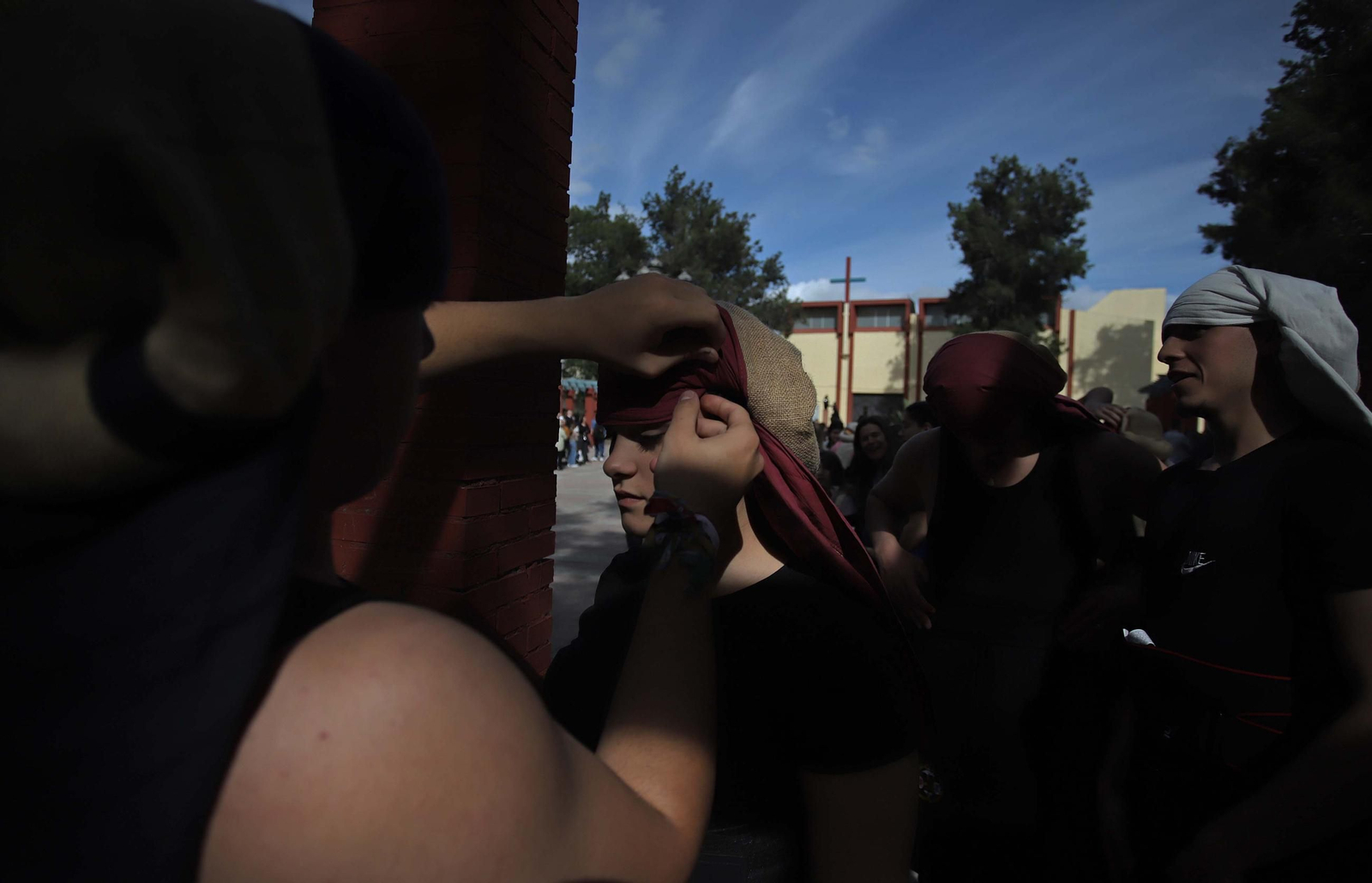 Fotos del Jueves Santo en Algeciras: Tres Caídas y Nazareno