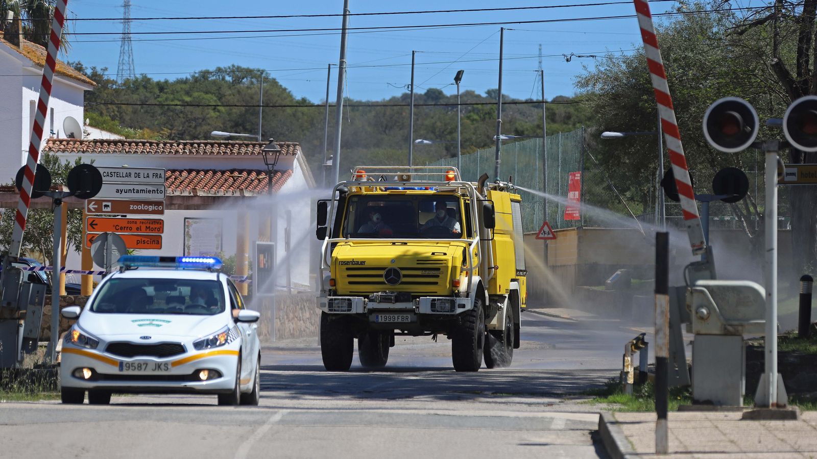 Fotos del confinamiento por el estado de alarma en Castellar
