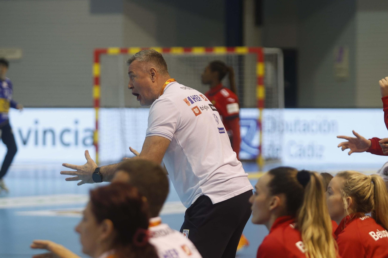 Las fotos del España Croacia de clasificación para el Mundial femenino de balonmano, en Algeciras
