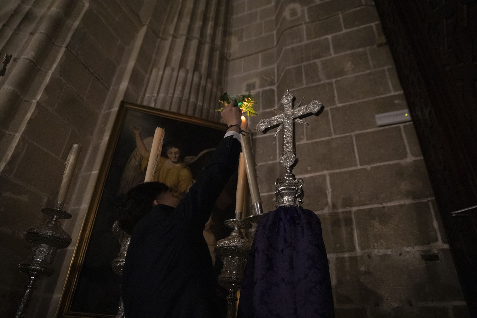 Vía-Crucis de las Hermandades con el Señor de la Sentencia