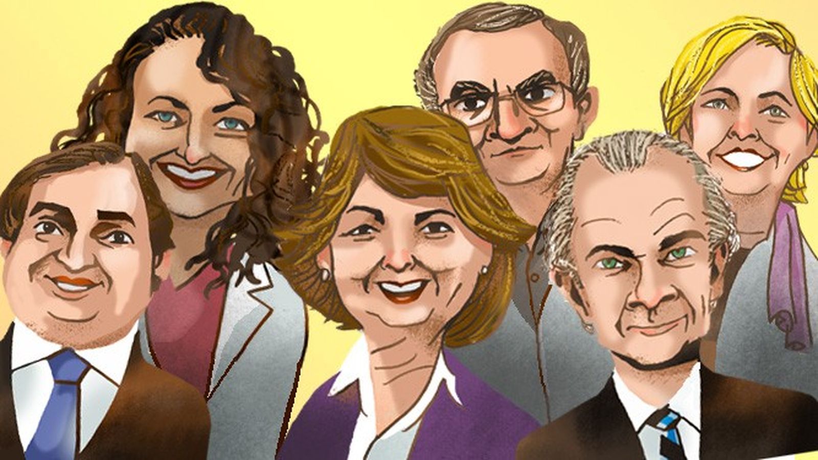 Los seis sevillanos del año 2025.