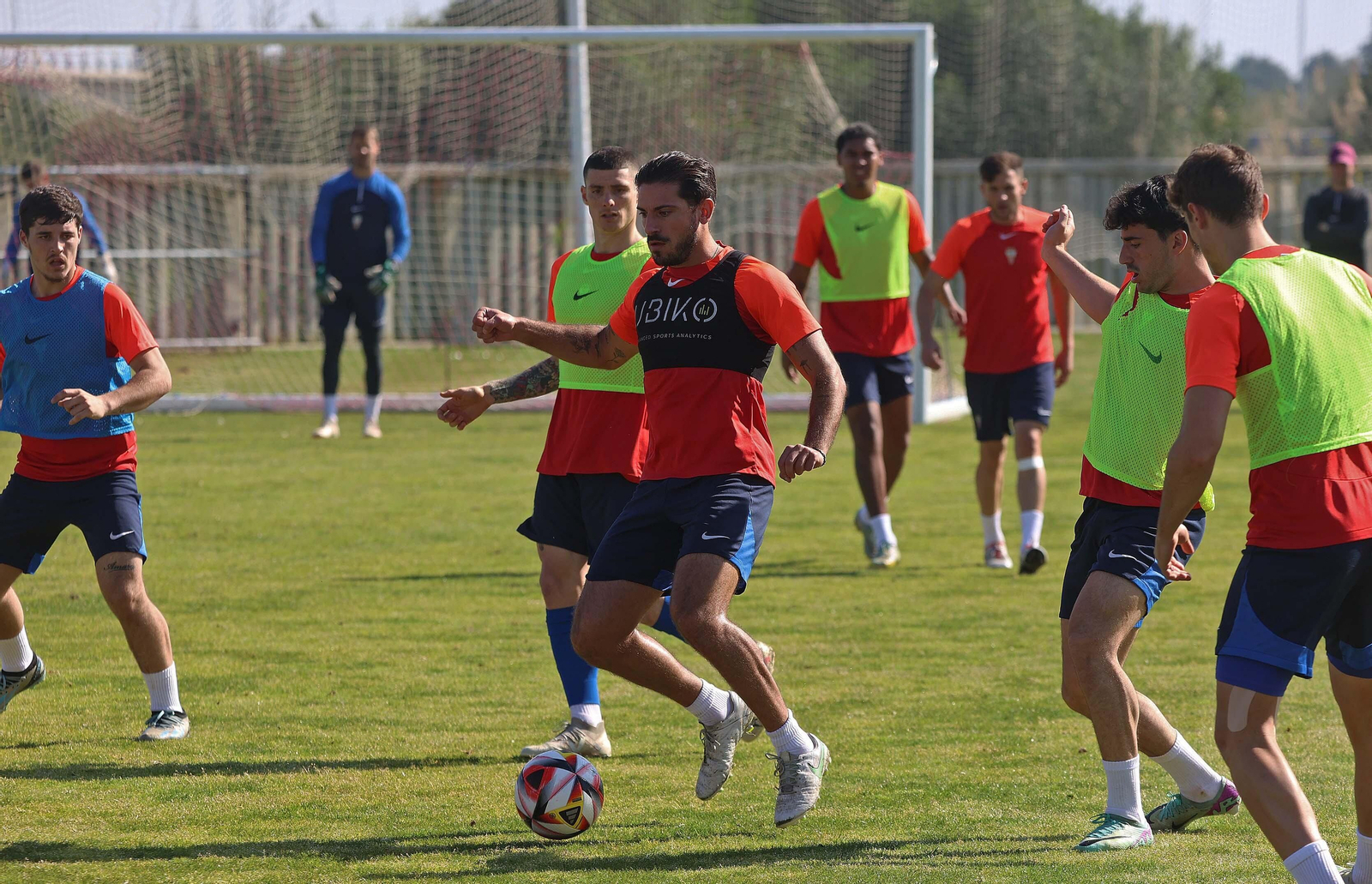 Imágenes del entrenamiento del Algeciras CF
