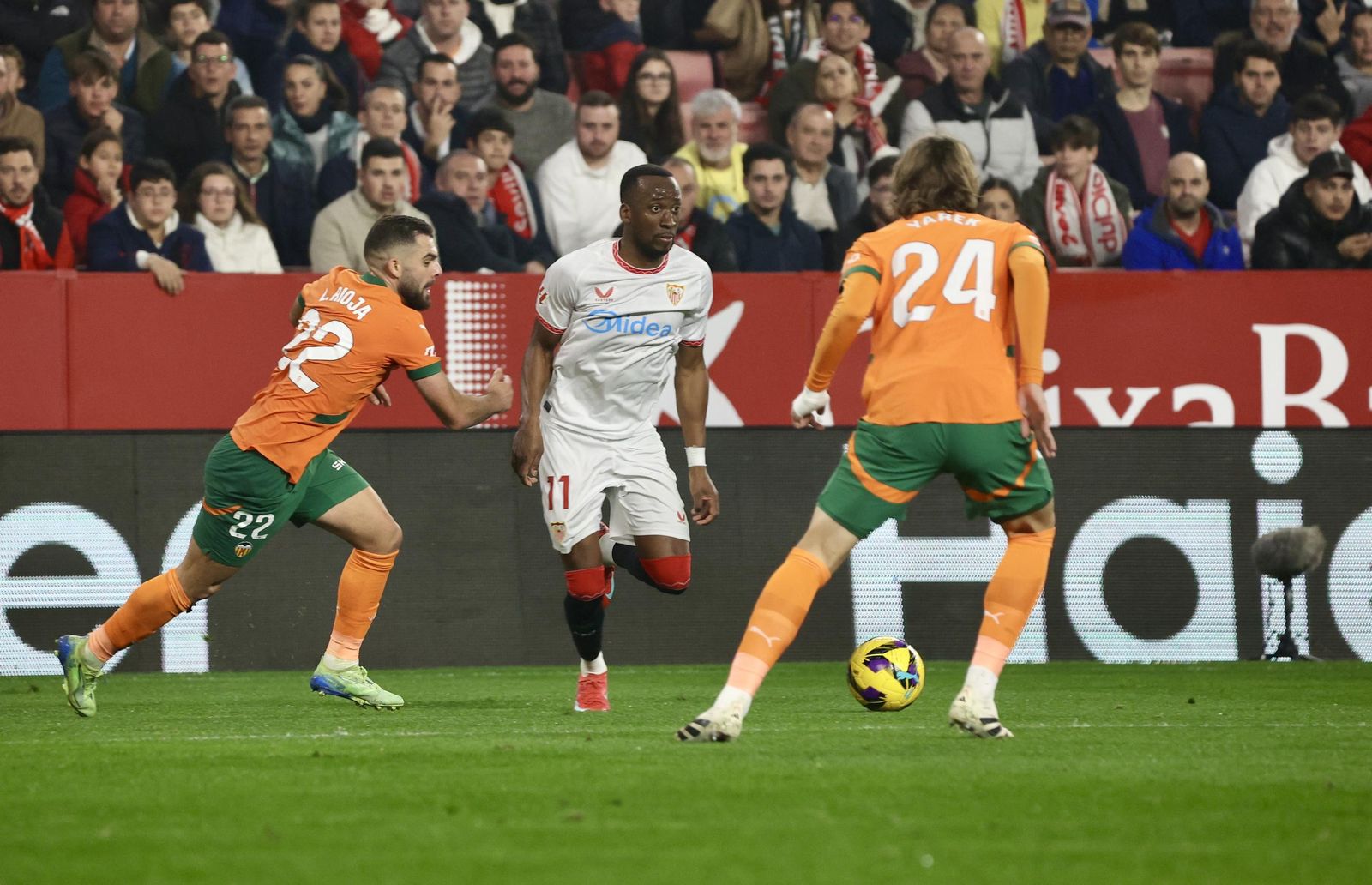 Las mejores imágenes dep partido Sevilla Valencia