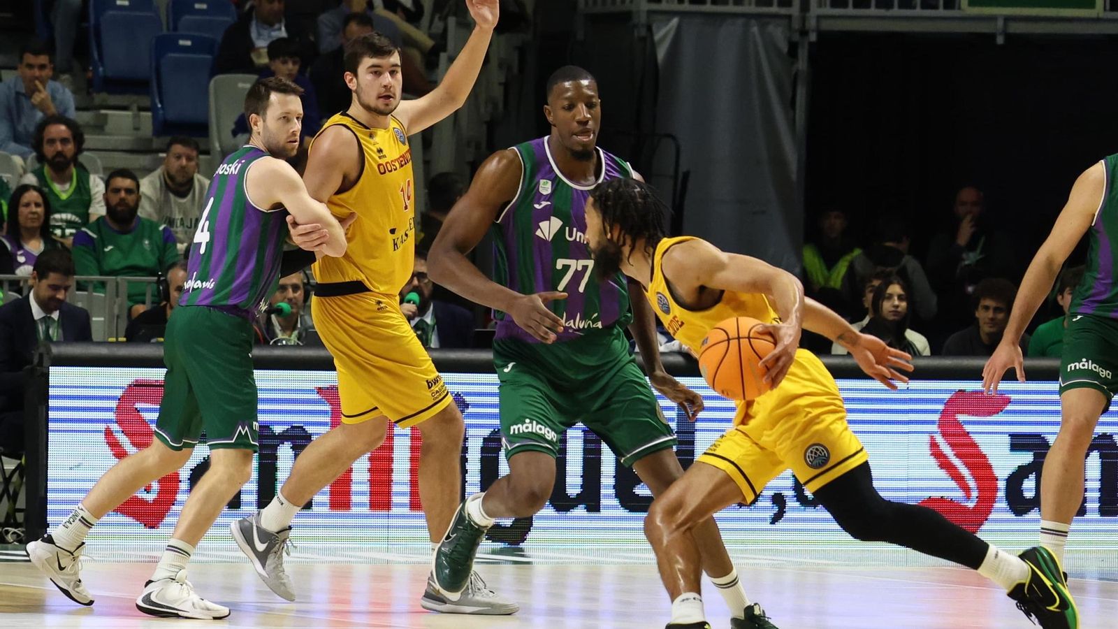 El Unicaja - Filou Oostende de BCL, en fotos