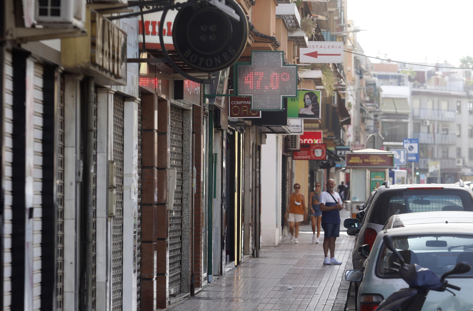 Córdoba se asfixia con las temperaturas máximas de España, en imágenes