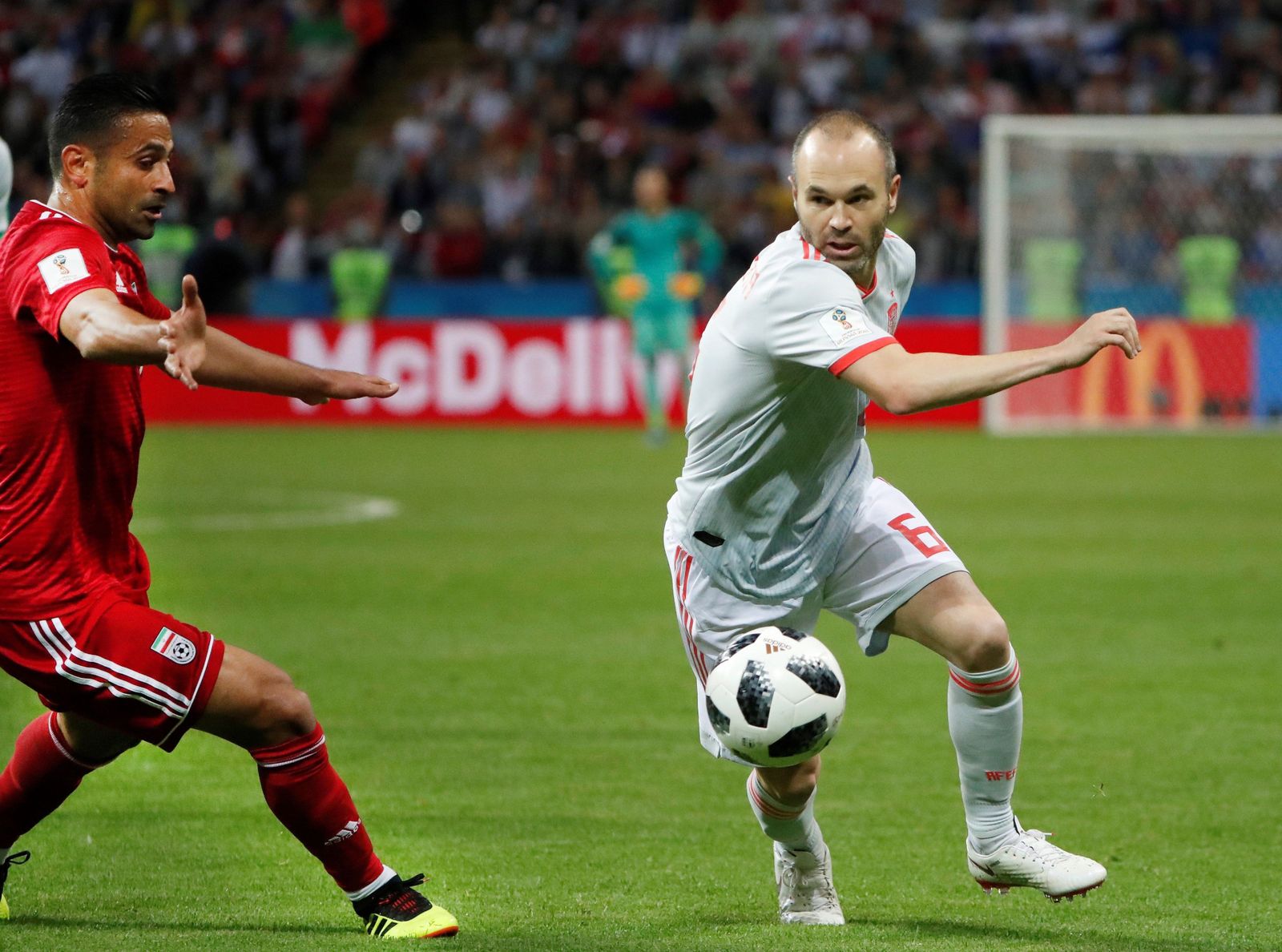 Las imágenes del Irán-España