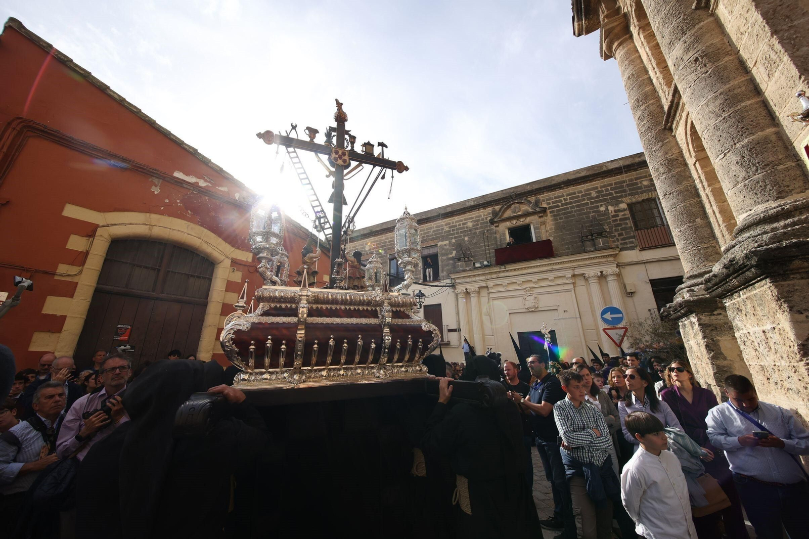 Jueves Santo en Jerez: imágenes de la Hermandad de la Vera Cruz