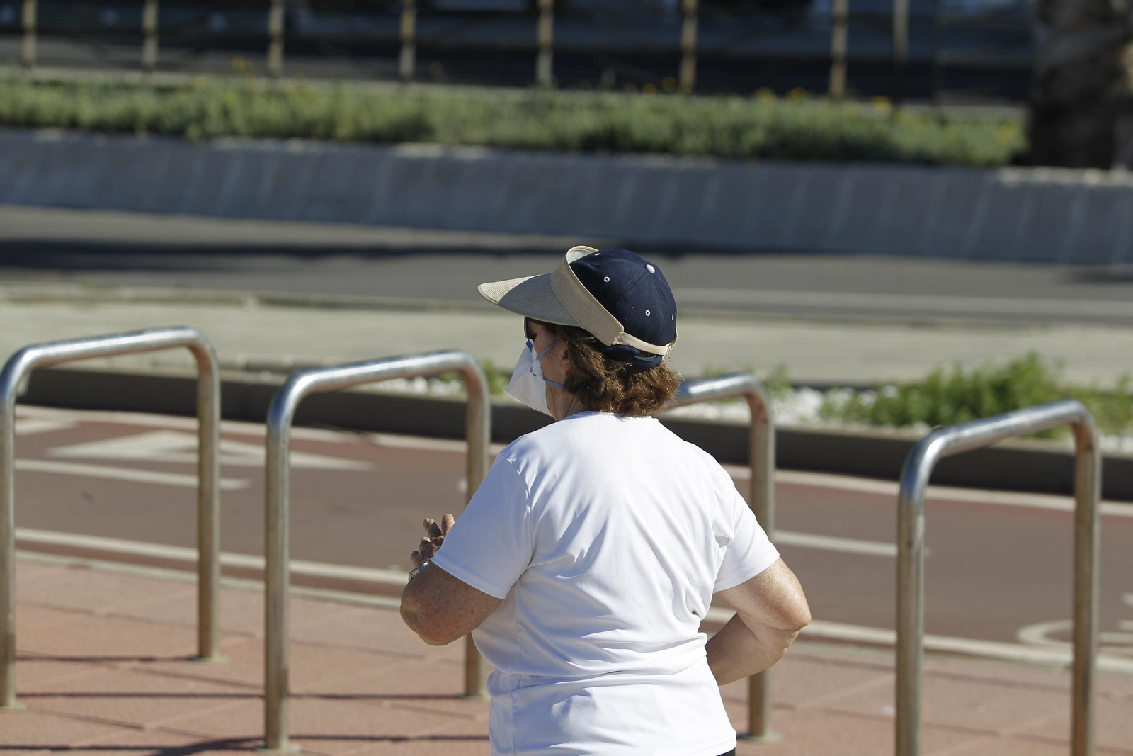 Fotogalería domingo de deporte en coronavirus. COVID-19. Almería