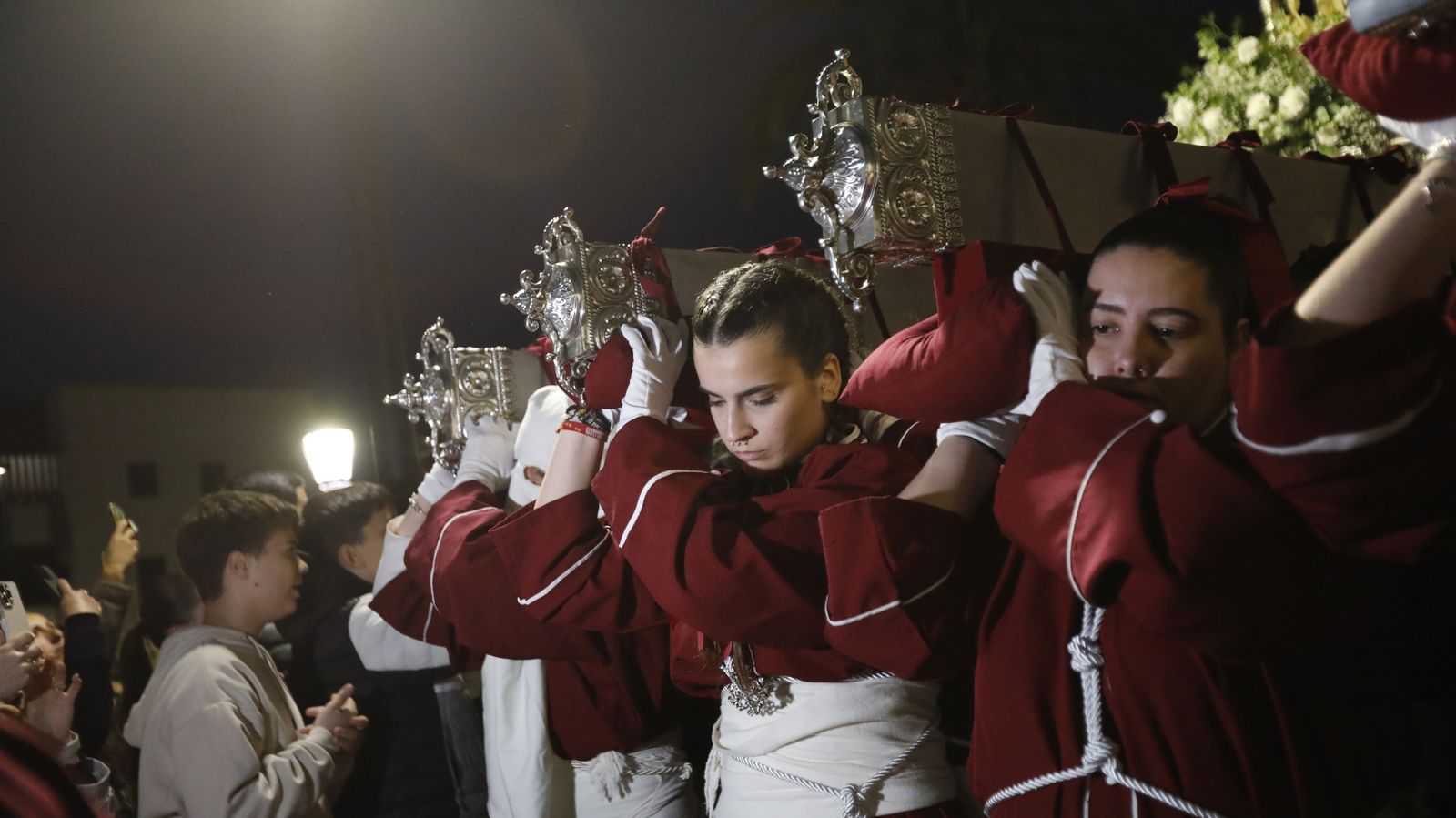 Fotos del Lunes Santo en San Roque: Oración en el Huerto.