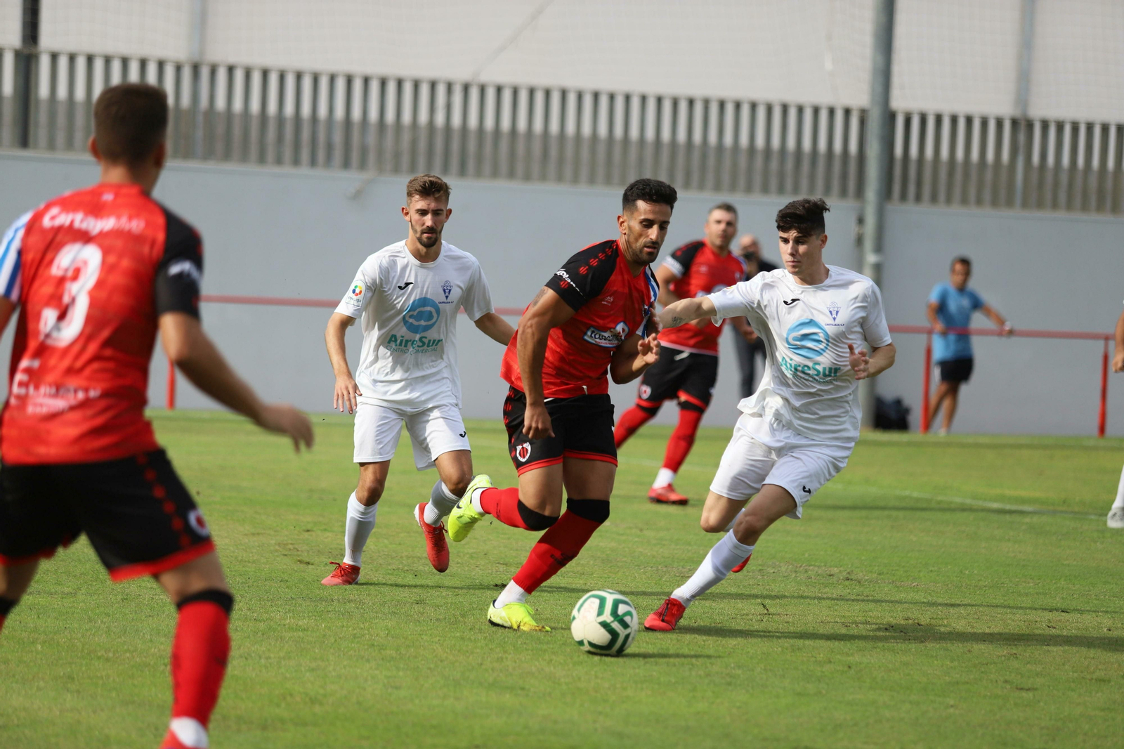 Lance de un partido del Cartaya de esta temporada.