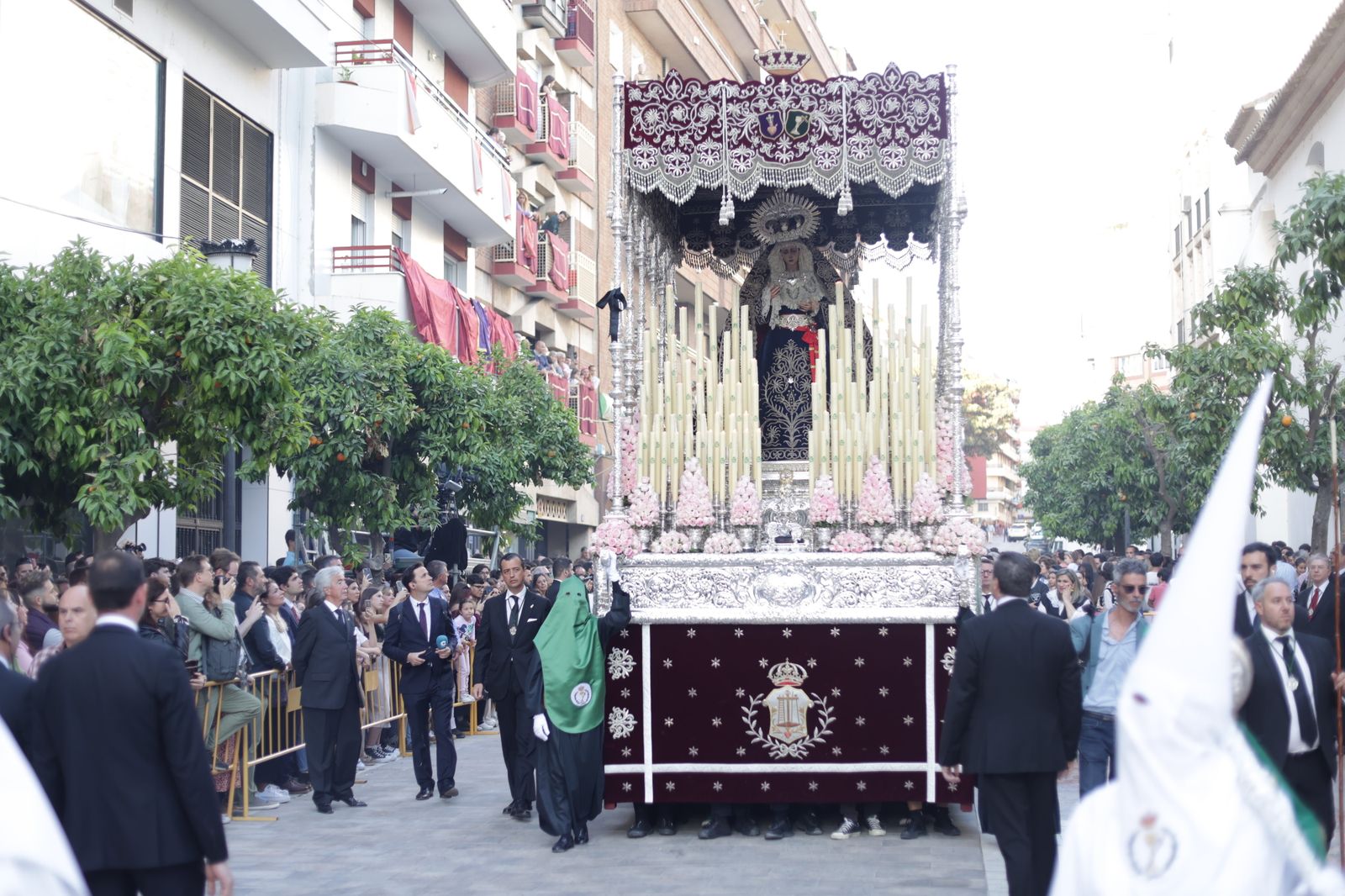 La hermandad de la Oración en el Huerto de la Semana Santa de Huelva 2023, en imágenes.