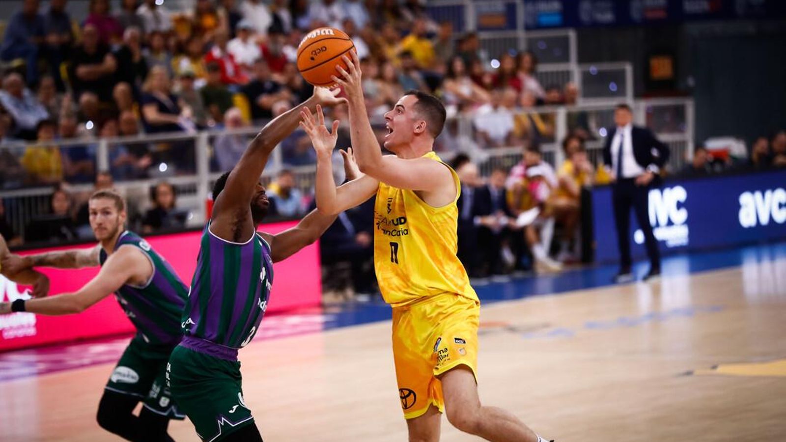 El Gran Canaria-Unicaja, en fotos