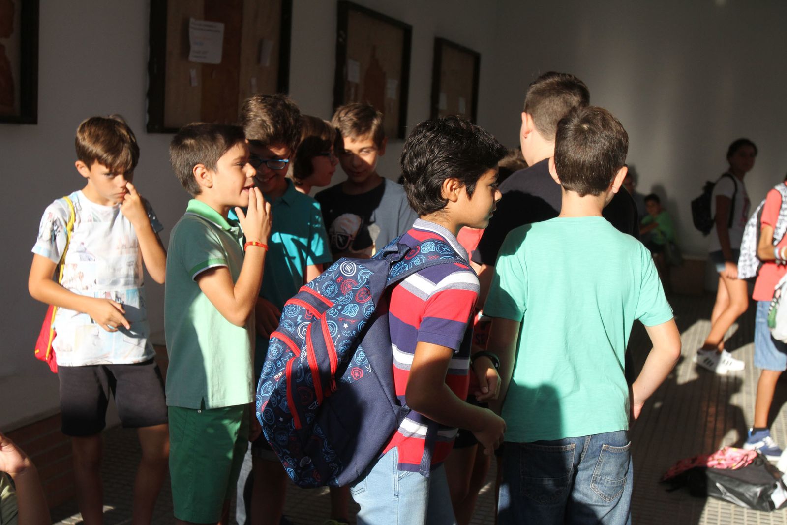 la vuelta al cole en los colegios de Huelva en Imágenes