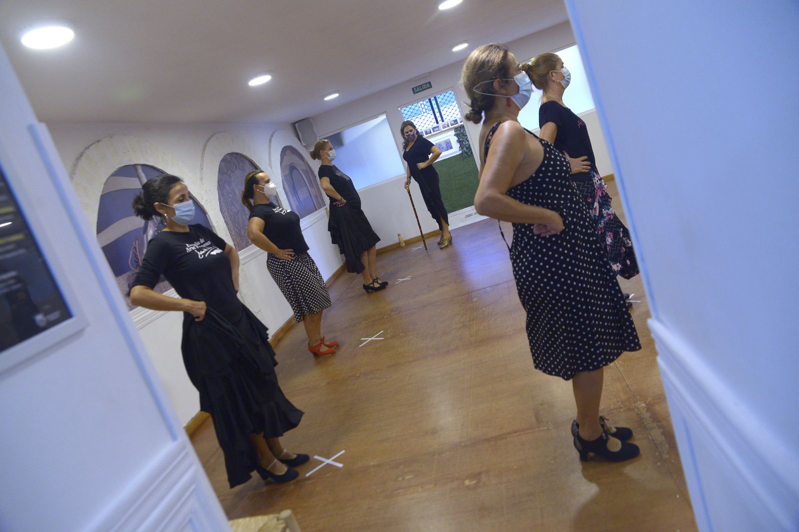 Fotos  de la academia de flamenco de Monika Bellido