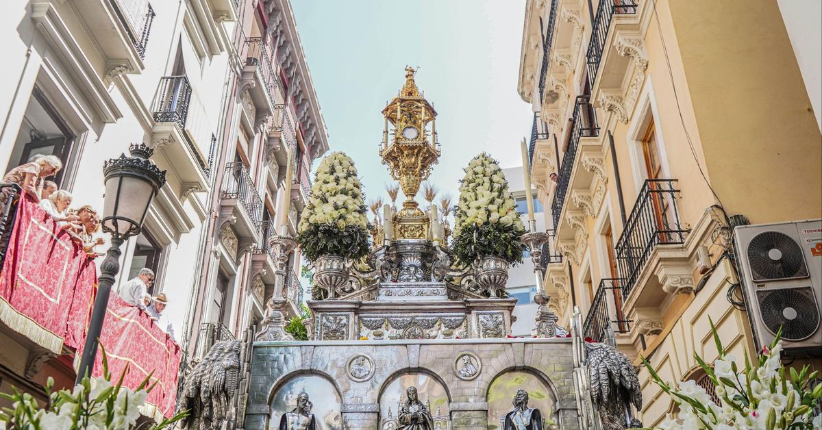 Procesión del Corpus Christi Granada 2025: Horario e itinerario