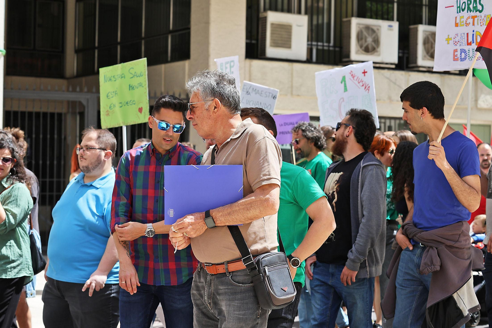 Imágenes de la manifestación en defensa de la educación pública