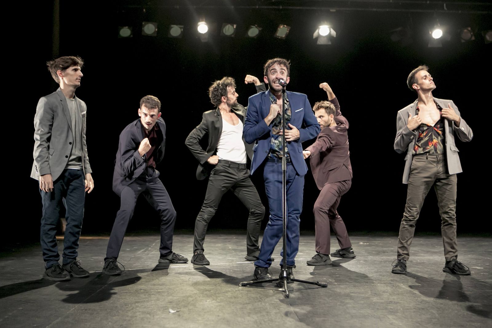 Un momento de la actuación.