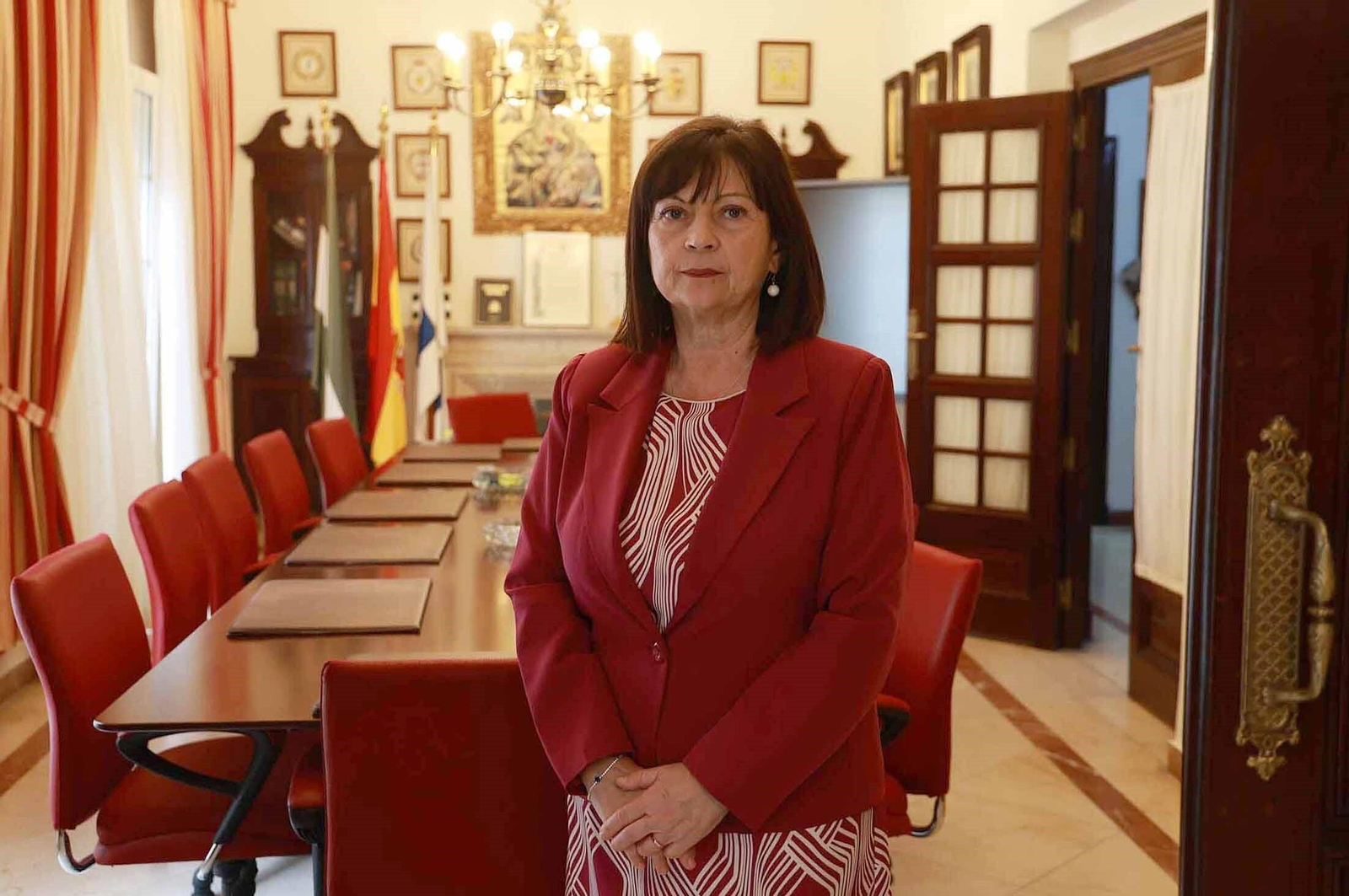 La presidenta del Colegio de Médicos de Huelva, Mercedes Ramblado.