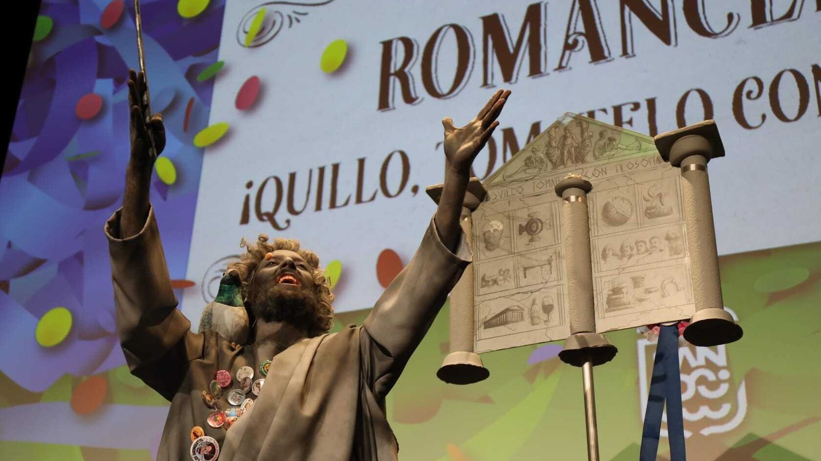 El romancero 'Quillo, tómatelo con filosofía', ganador del concurso de romanceros de San Fernando.