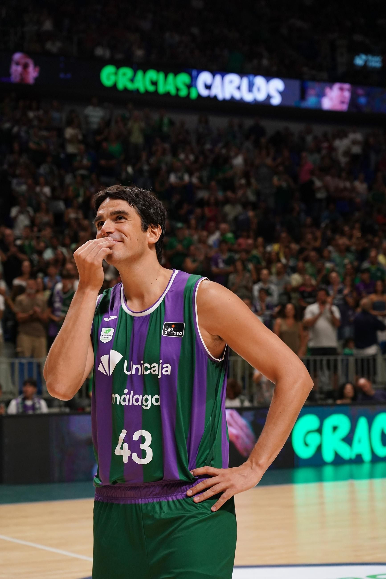 El Unicaja - Baskonia, en fotos