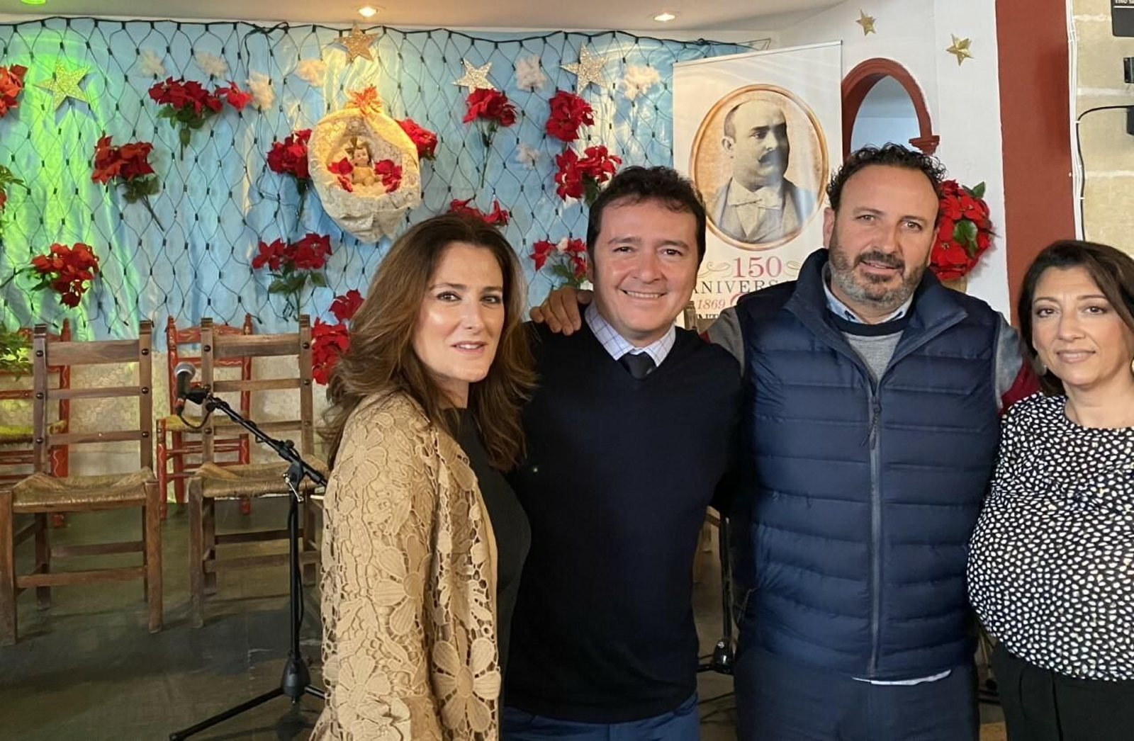 Imágenes de la zambomba de socios en Don Antonio Chacón