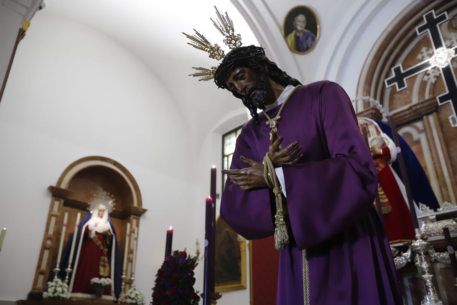 Imágenes de las veneraciones a los Cautivos de Huelva