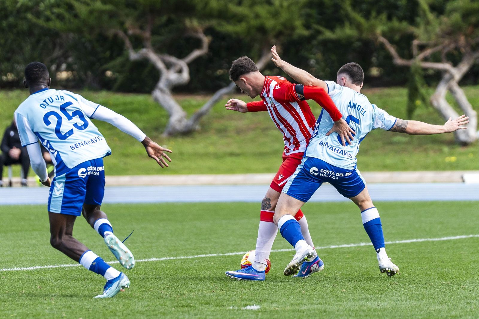 Las imágenes del Almería B y Atlético Malagueño en el Anexo de los Juegos Mediterráneos