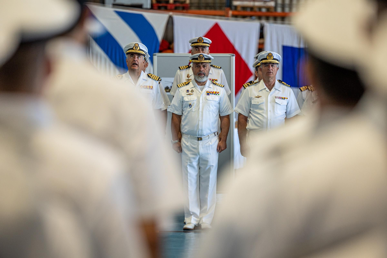 Imágenes de la Despedida del Sea King de la quinta escuadrilla