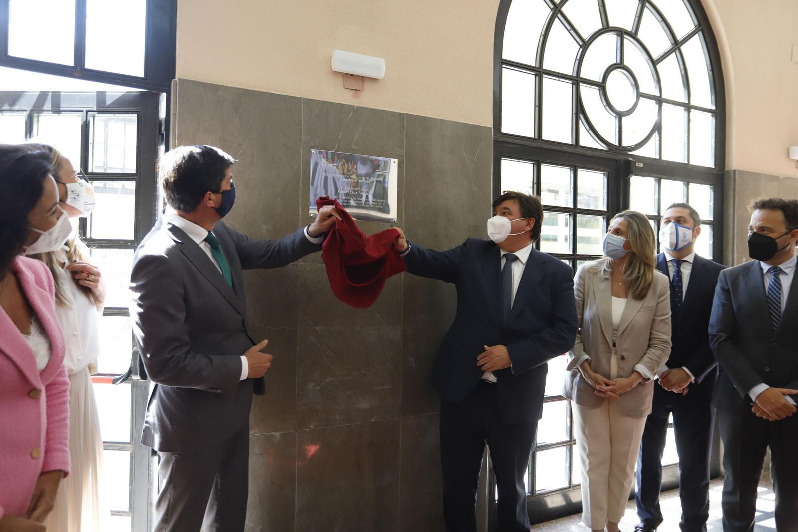 Imágenes la inauguración de la remodelación del Gran Teatro de Huelva