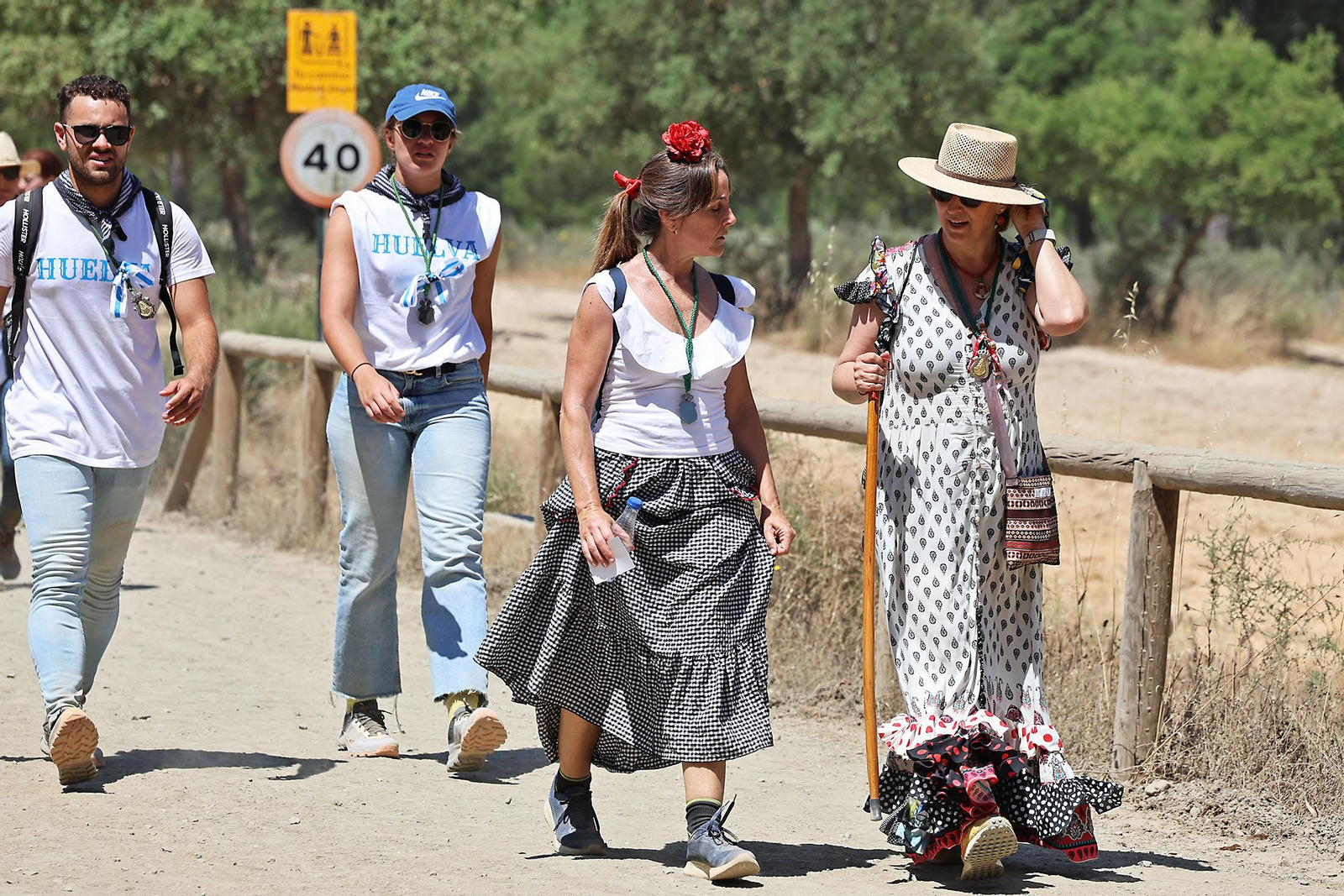 Rocío 2025: Las mejores imágenes de los peregrinos de la Hdad del Rocío de Huelva