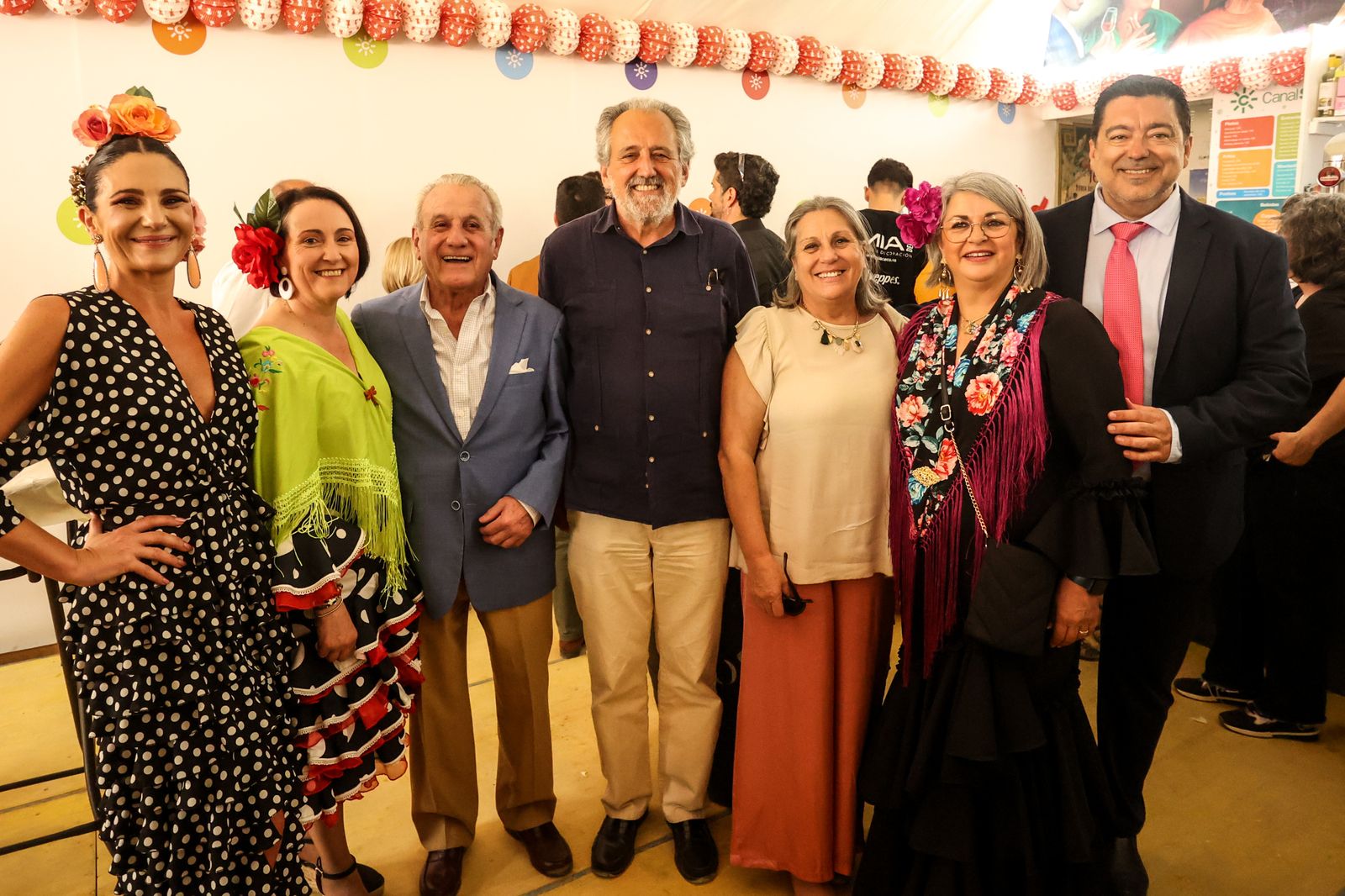 Imágenes de la caseta de Canal Sur en la Feria de Jerez