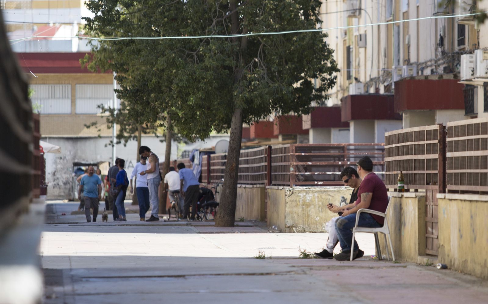 La calle Hermano Pablo, el principal supermercado de la droga del Polígono Norte.