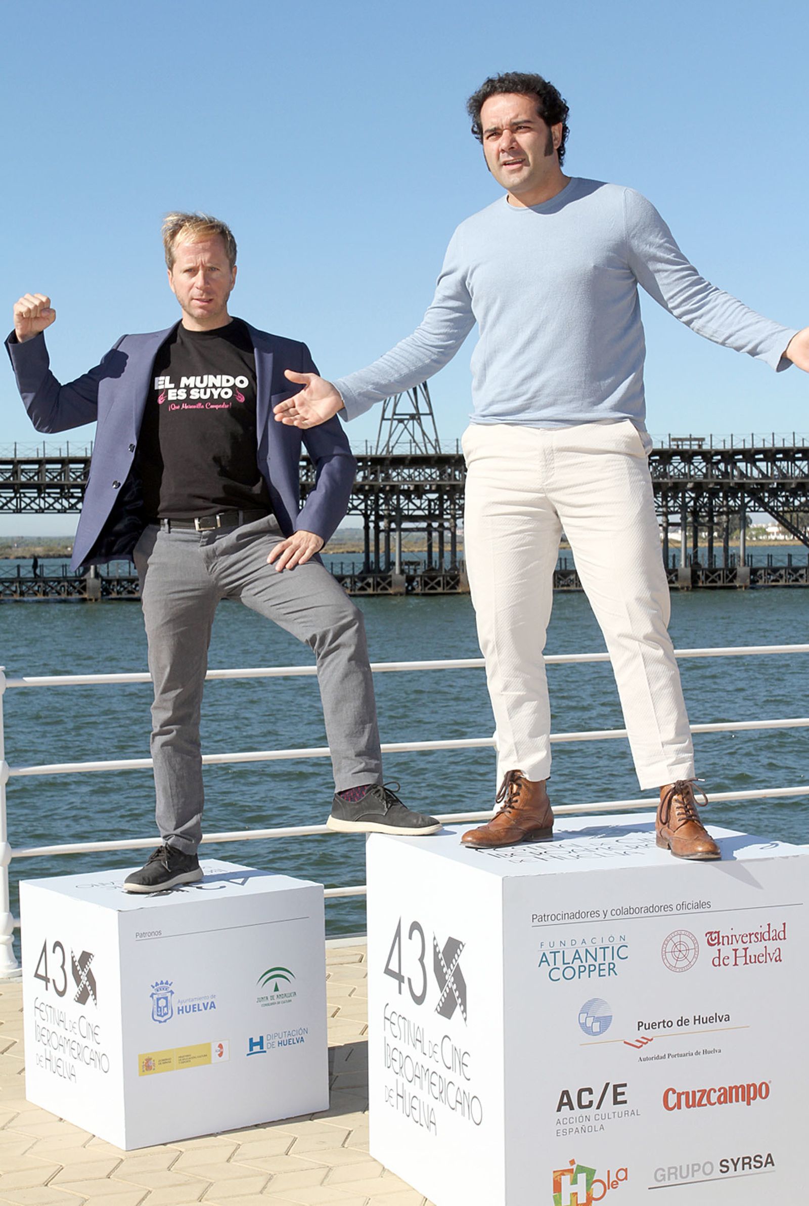 Alfonso Sánchez y Alberto López Premio Luz del Festival de Cine Iberoamericano de Huelva