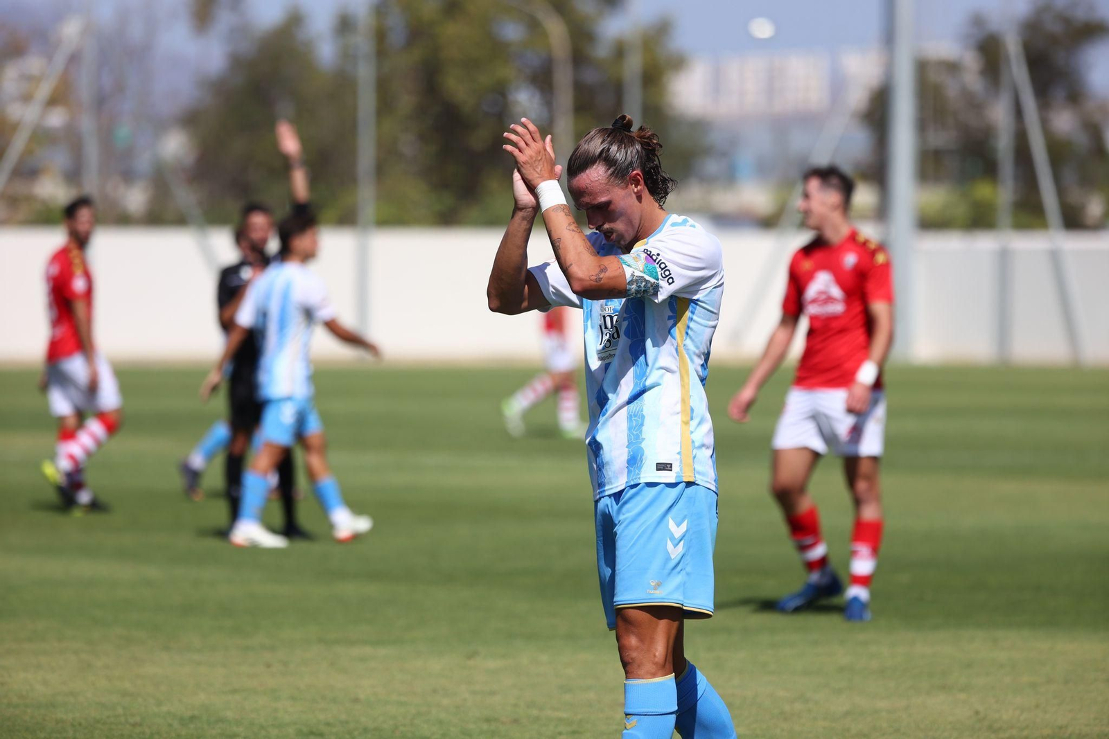 Las mejores fotos del Atlético Malagueño-Arenas de Armilla, otro hat-trick de Chupete