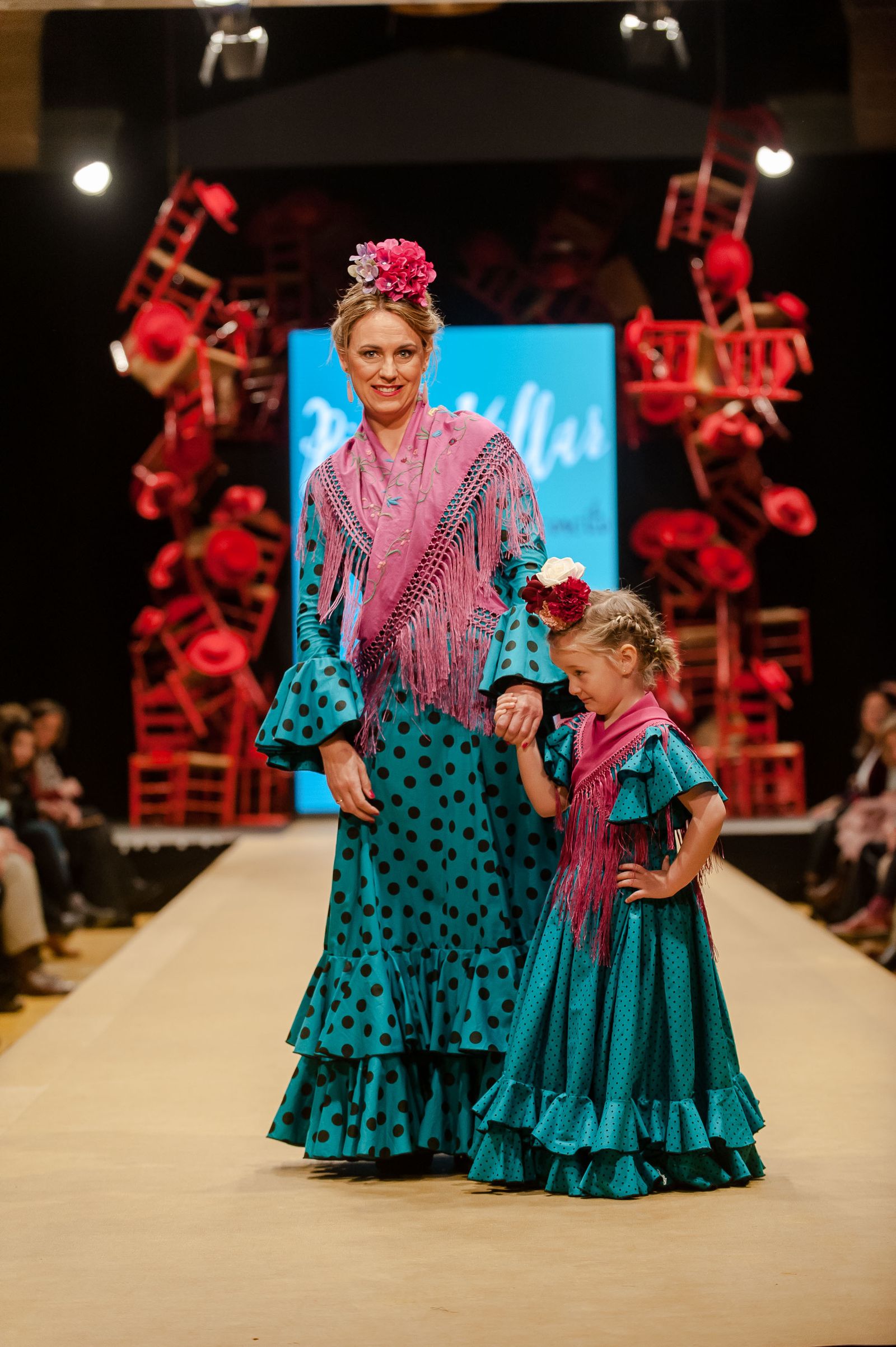 Pasarela Flamenca Jerez 2019: Pilar Villar, fotos del desfile