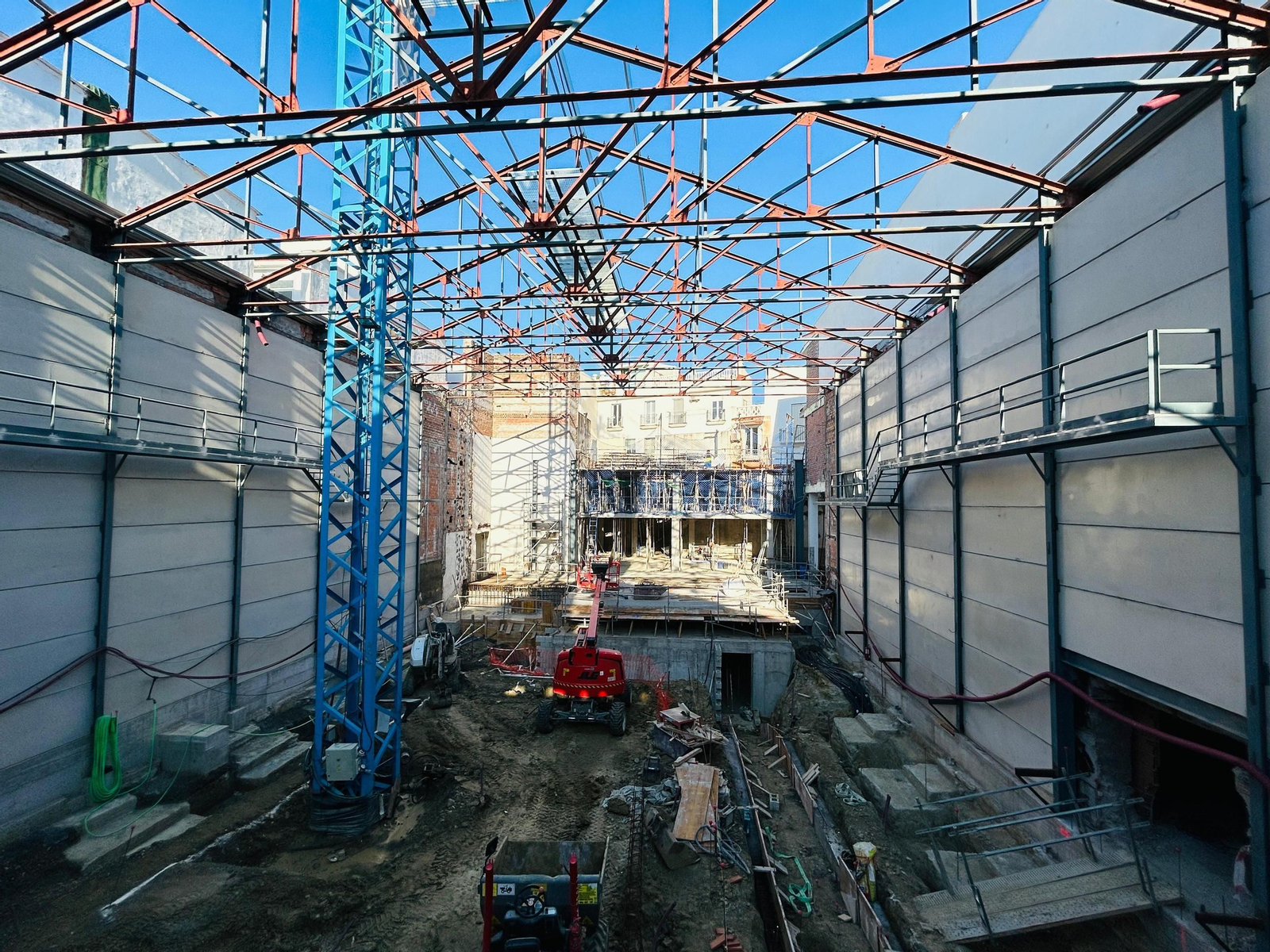 Obras en el teatro Lope de Vega de Vélez-Málaga Obras en el teatro Lope de Vega de Vélez-Málaga