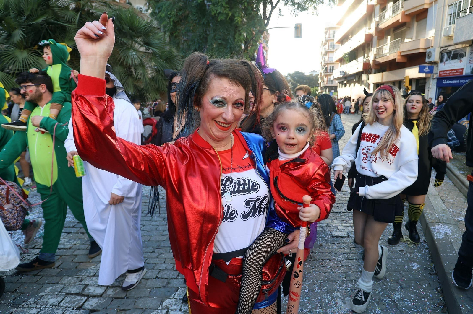 Imágenes de la cabalgata del Carnaval Colombino 2024