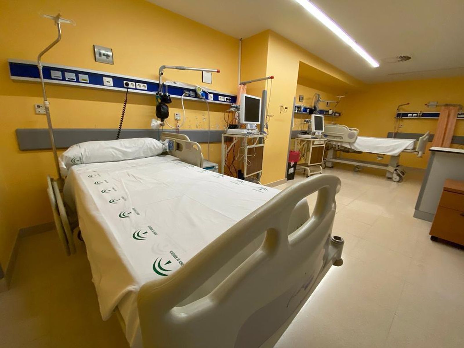 Interior del Hospital Infanta Margarita de Cabra.