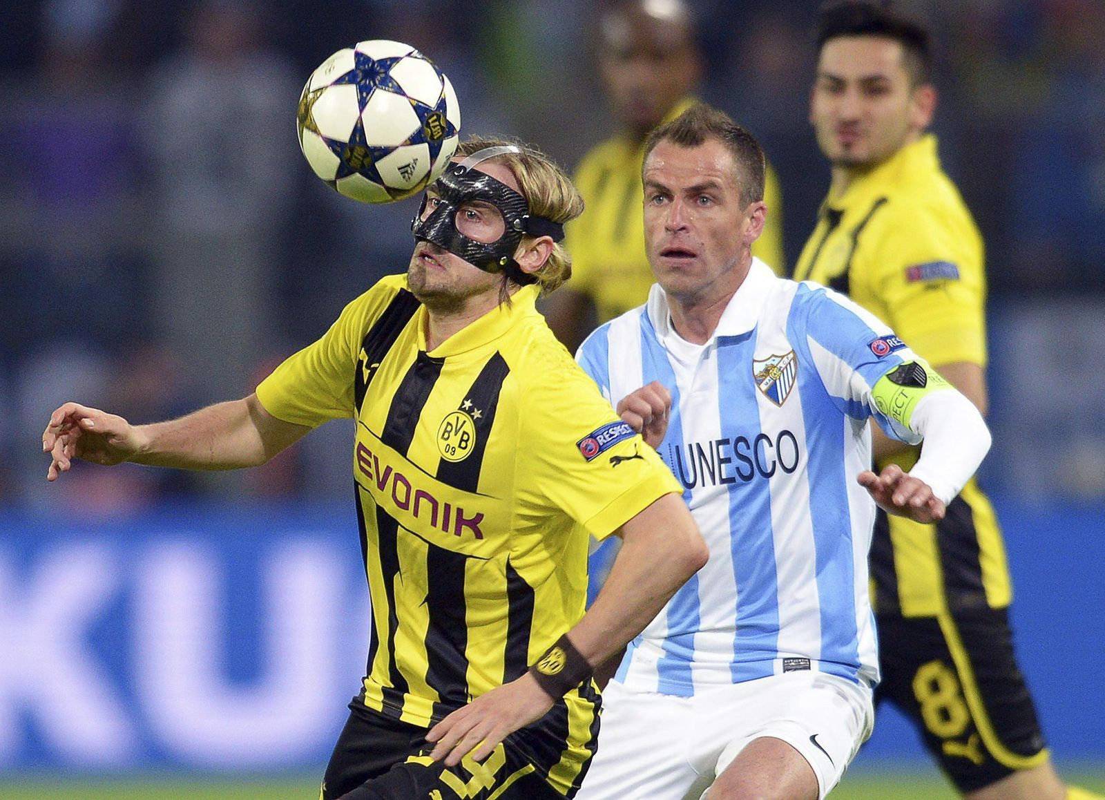 Las fotos del Borussia Dortmund-Málaga CF.