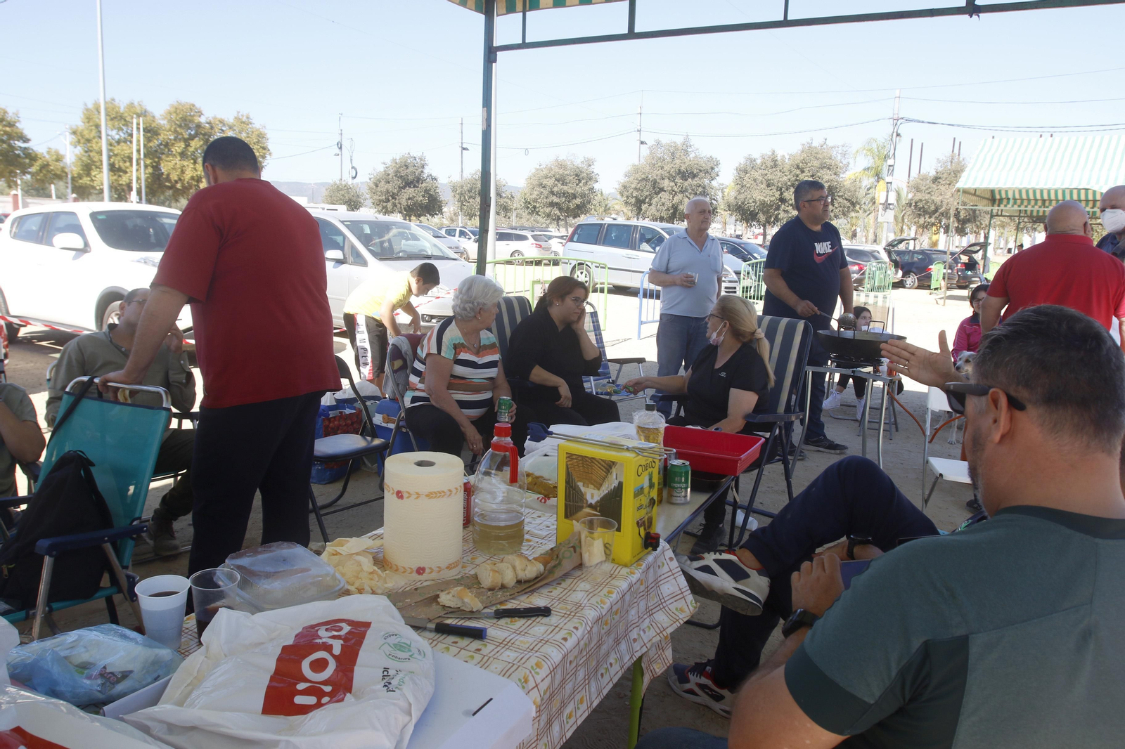 Los peroles por San Rafael, en fotografías