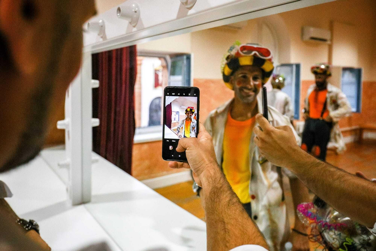 Ambiente de la octava sesión clasificatoria