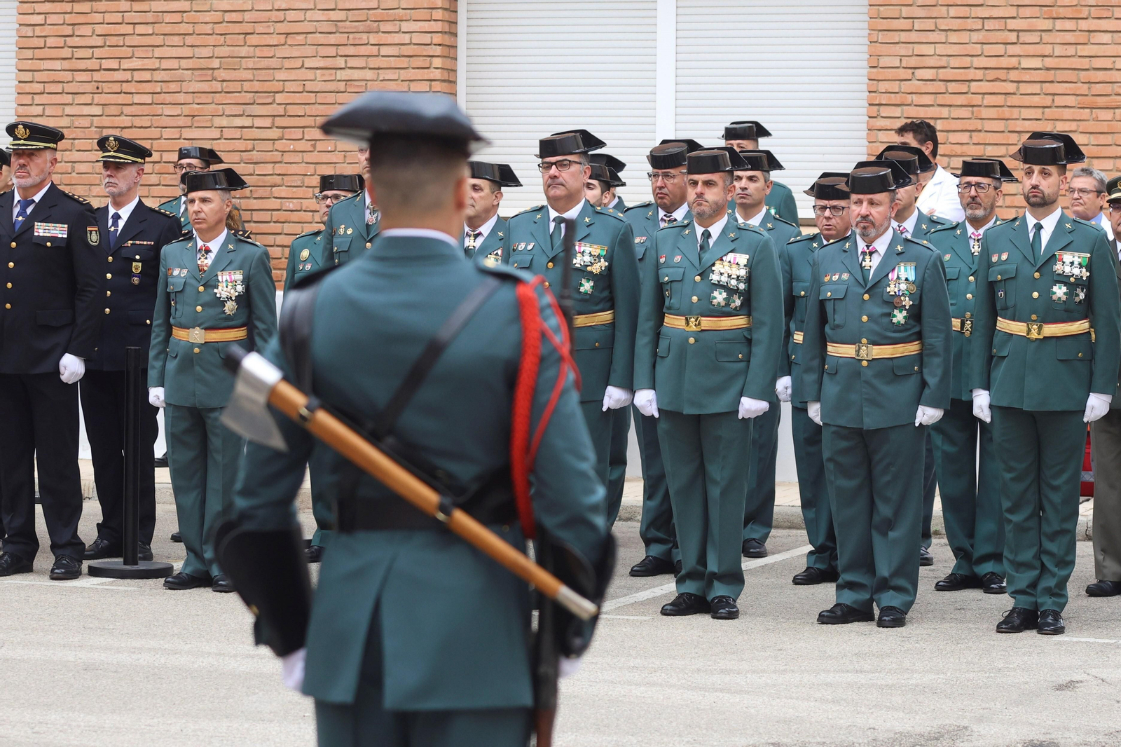 La Guardia Civil de Málaga homenajea a los agentes retirados en su 179 aniversario