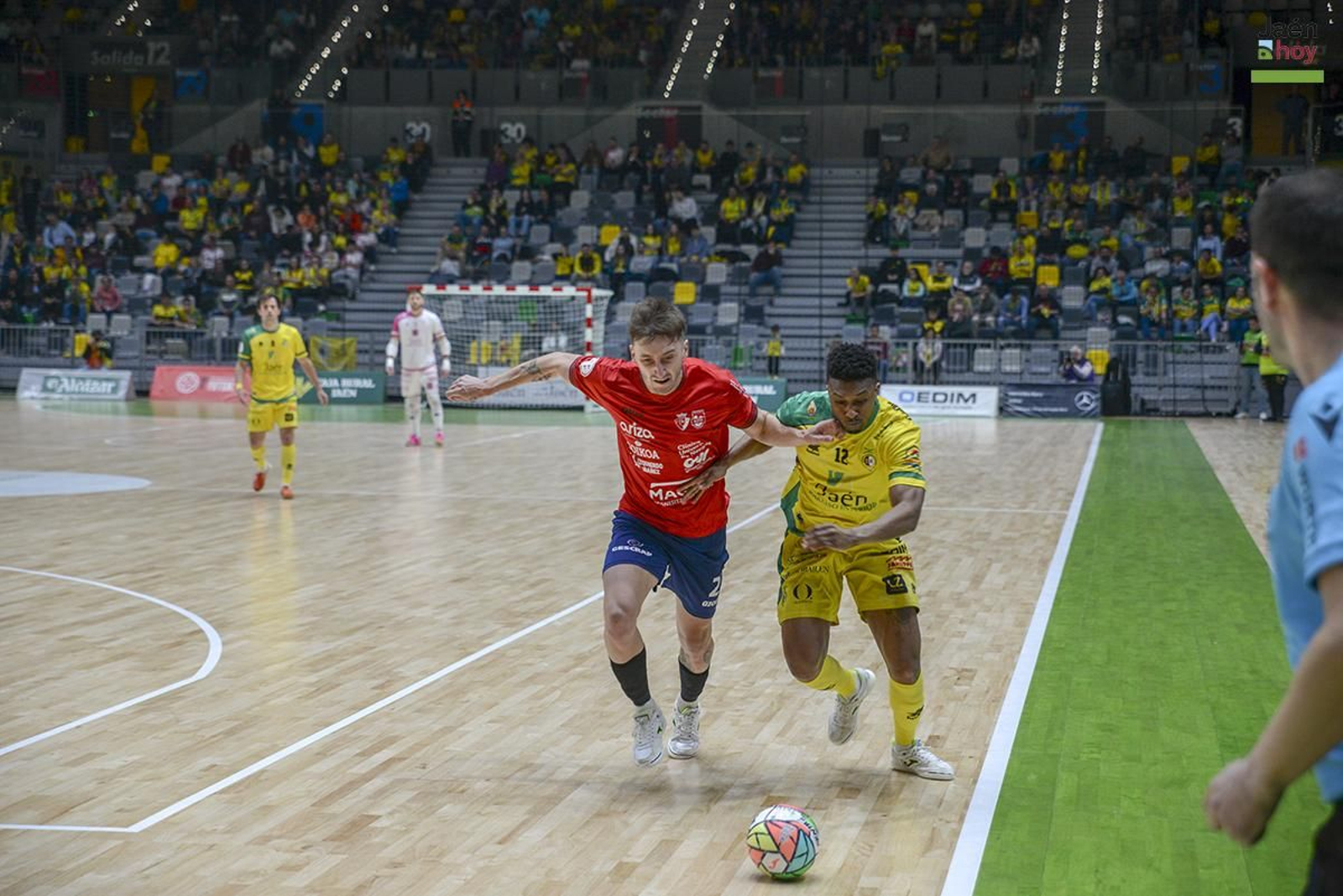 Renato, en un lance del choque copero del miércoles pasado.