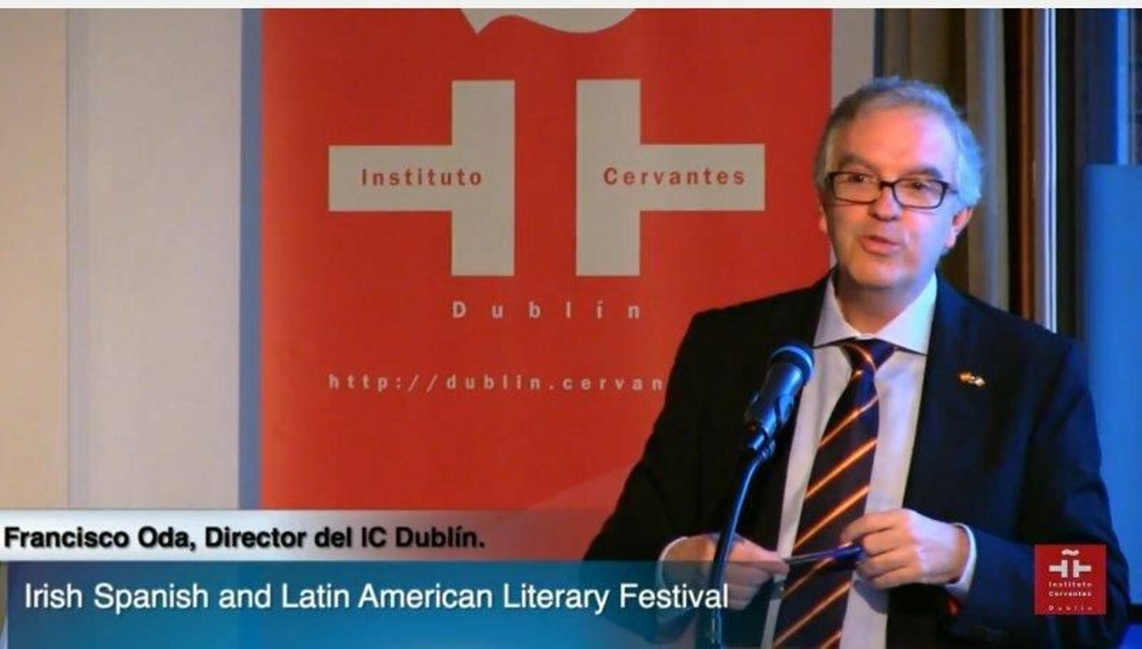 El linense Francisco Oda, director del Instituto Cervantes en Tetuán.