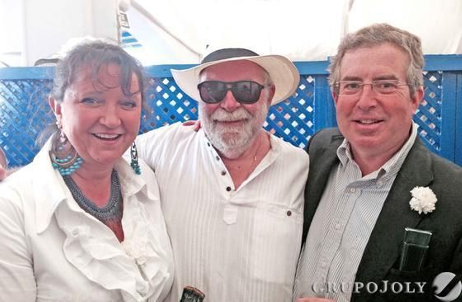 Hubert Lindelauf, su esposa y Michael Kreysler.

Foto: Vanesa Lobo