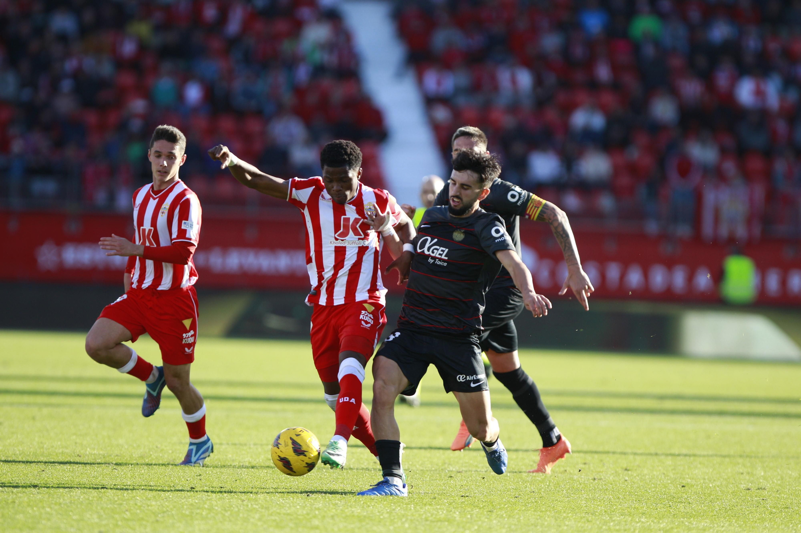 Imágenes del partido U.D. Almería-R.C.D. Mallorca