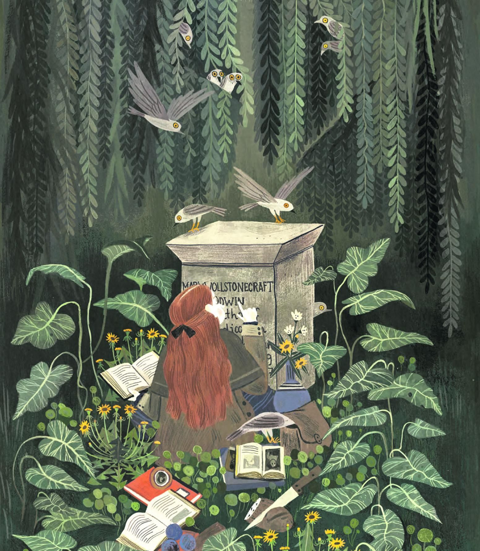 La vida de Mary Shelley en imágenes.